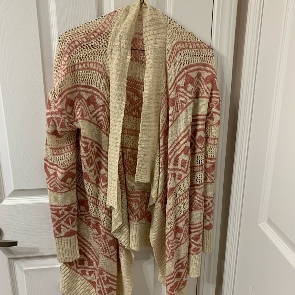 Pink rose sweater